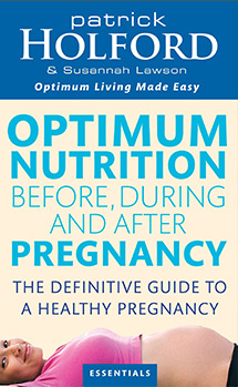 Susannah Lawson Health And Nutrition UK Optimum Nutrition Before During And After Pregnancy Book Cover